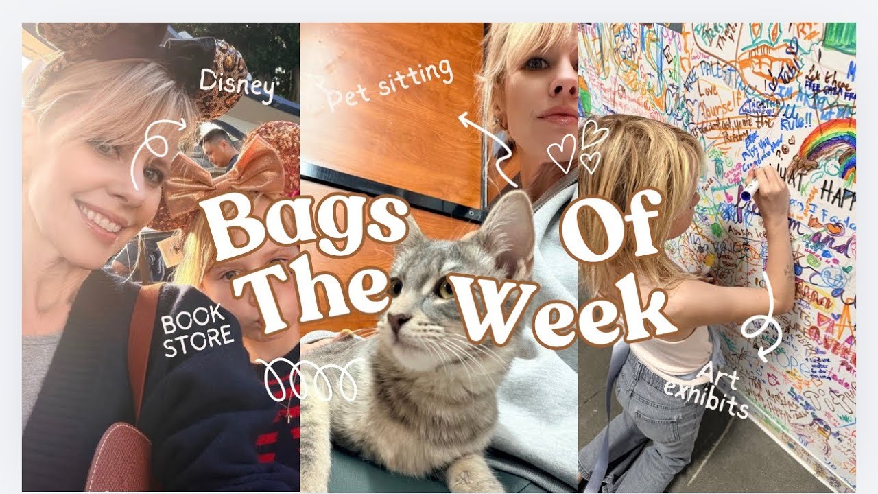Bags of the Week! What Bags I Actually Reached for this Week 