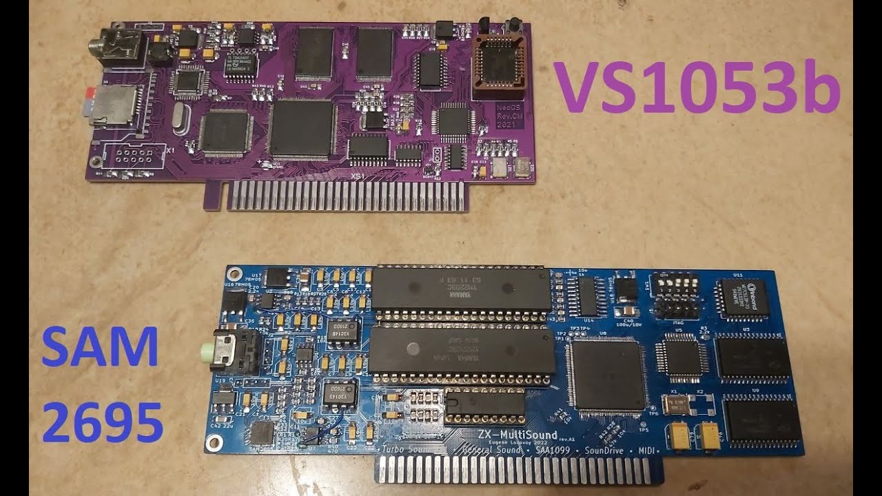 MIDI: VS1053b vs. SAM2695