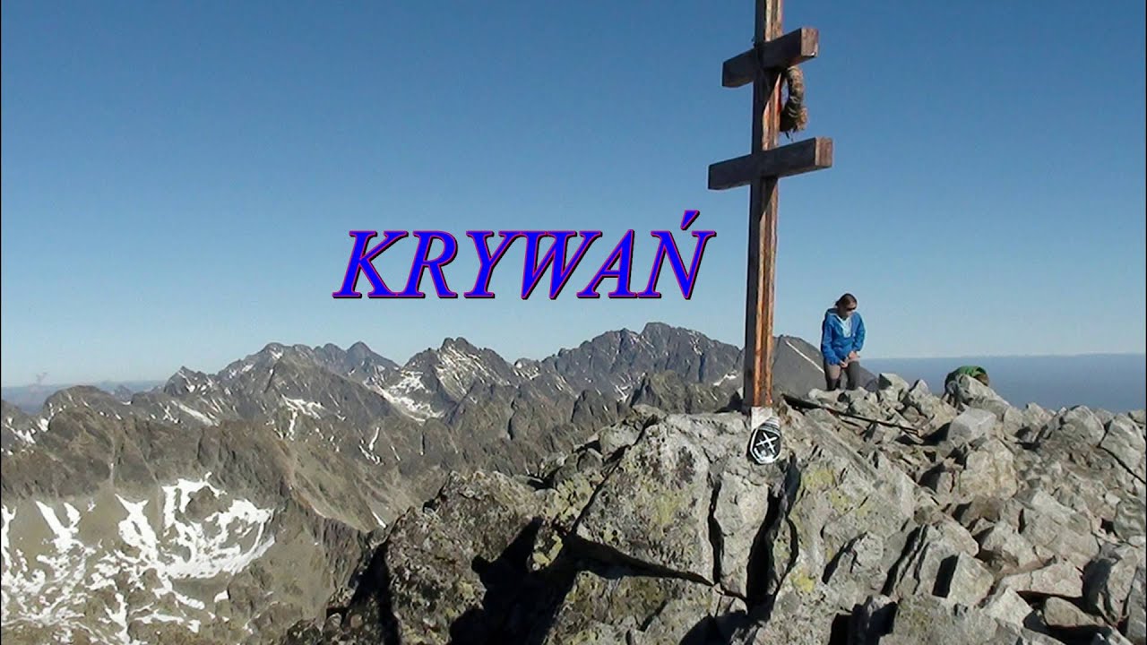 Tatrzańskie Widoki - Krywań z opisami, Słowacja