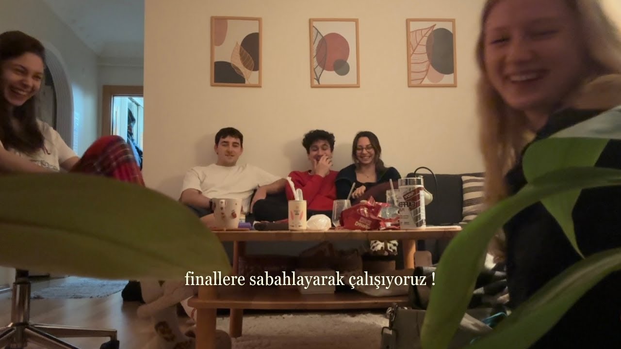 2 gün sabahlayarak finallere çalışalım | haliç üniversitesi bilgisayar mühendisliği  #vlog