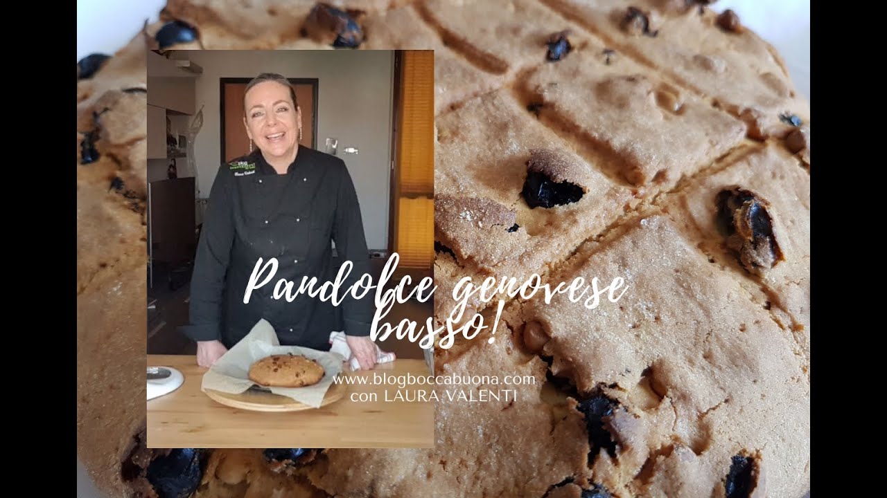 PANDOLCE GENOVESE BASSO RICETTA COMPLETA
