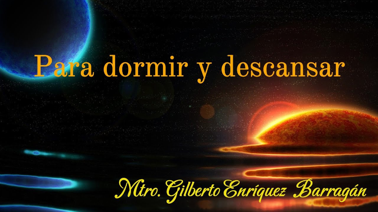 Para dormir y descansar