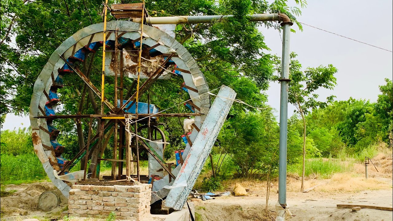 Free Tube-well without Engine | Pani ky wight sy chlnywala khudkar Tubewell