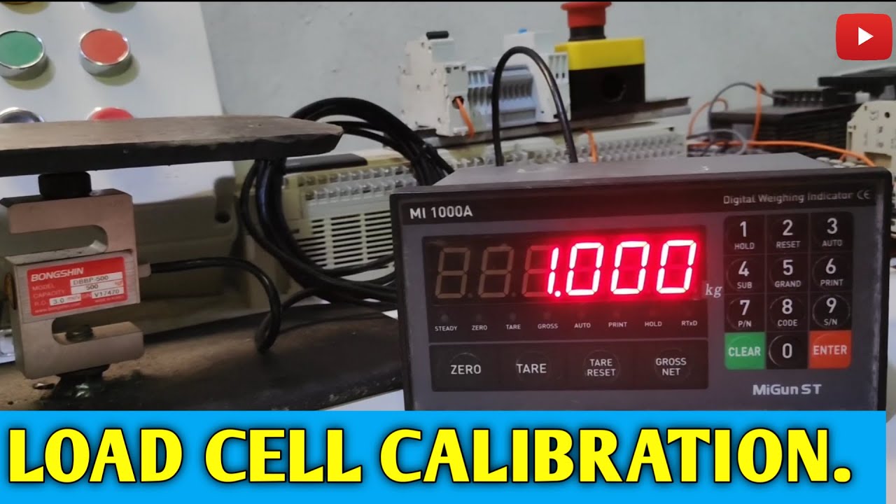 How to calibrate a load cell using MiGun ST - MI 1000A. ഒരു ലോഡ് സെൽ എങ്ങനെ കാലിബ്രേറ്റ് ചെയ്യാം