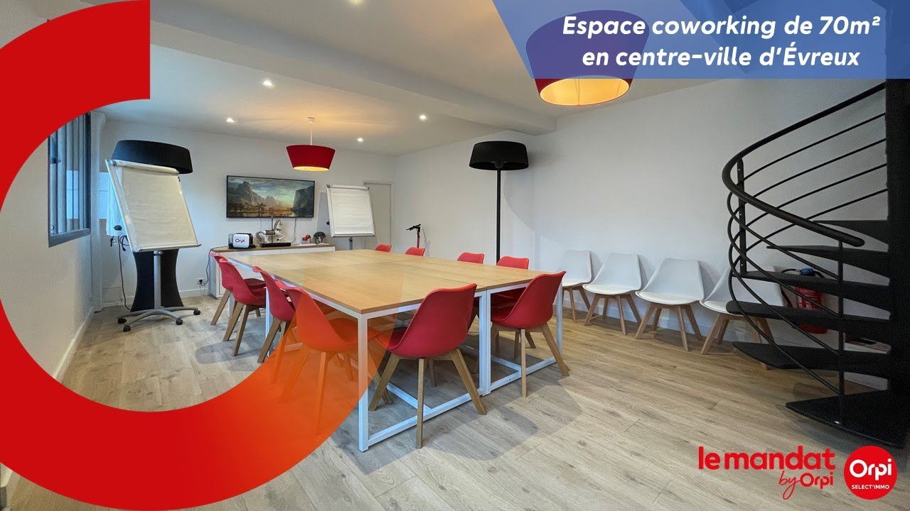 À LOUER - Espace de co-working en centre-ville d'Évreux