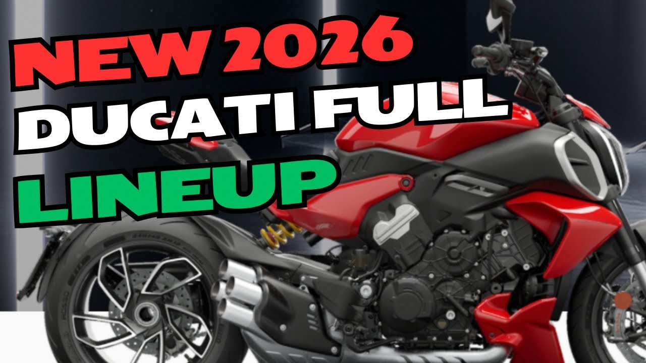 Ducati&rsquo;s 2026 new motorcycle lineup and prices 