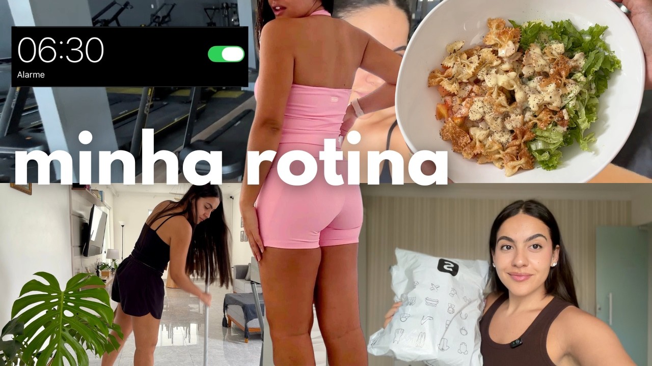UM DIA COMIGO: rotina real, vida saudável e comprinhas!