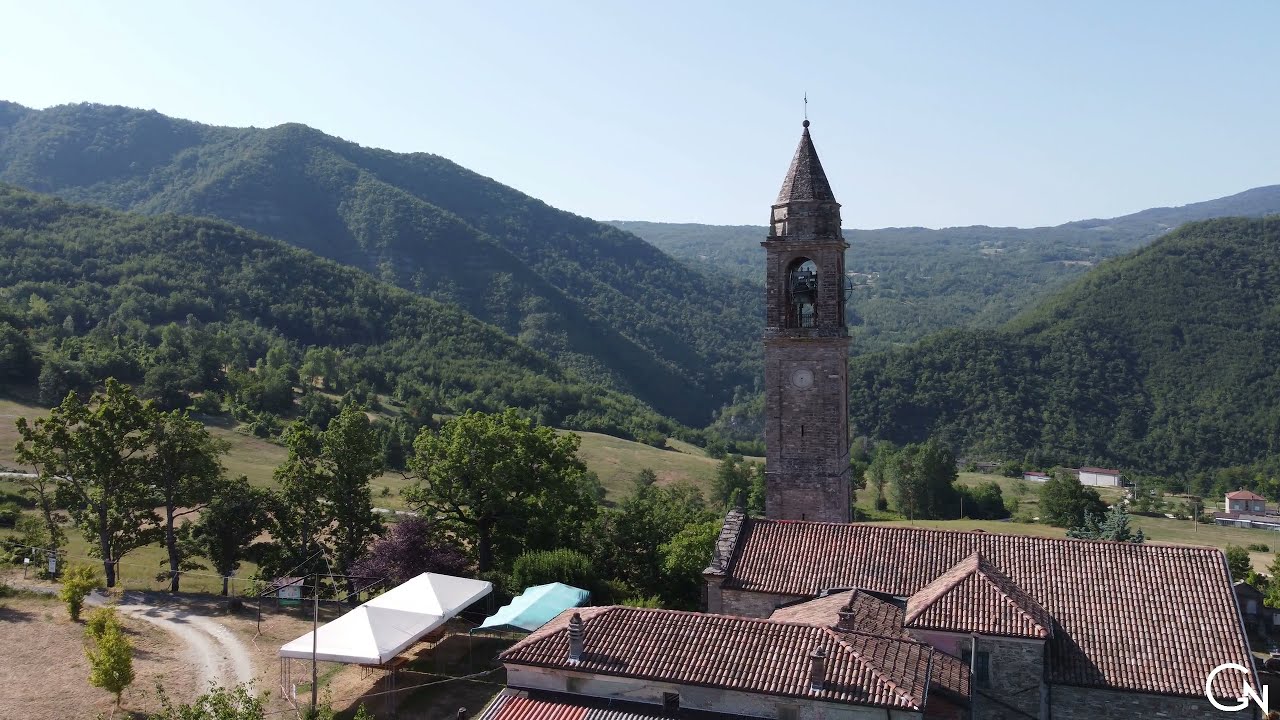 Antica chiesa a Calenzano, nel comune di Bettola