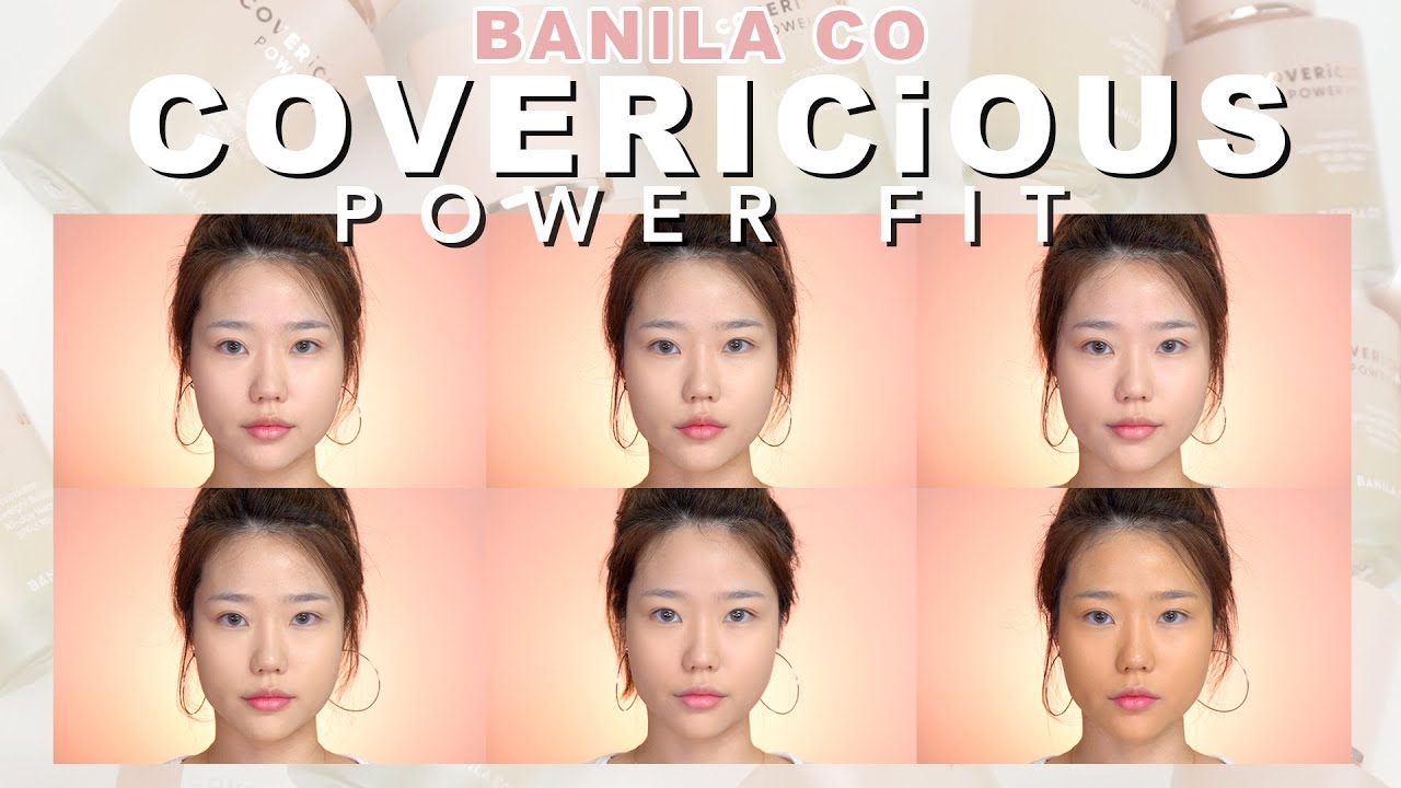 [CC] MUST HAVE ITEM✨Свотчи и обзор на тональные средства BANILA CO COVERICIOUS POWER FIT FOUNDATION