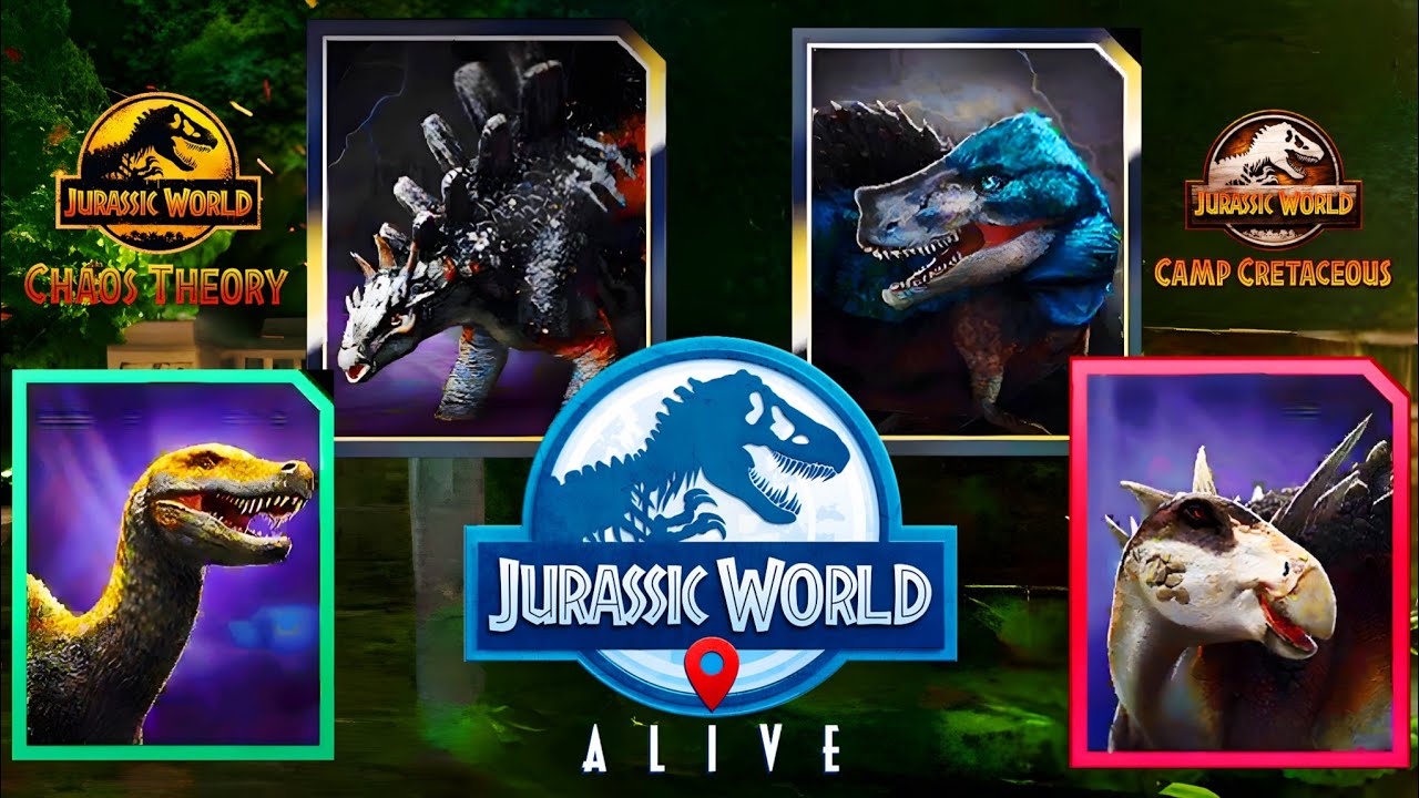 ВСЕ СУЩЕСТВА, ИХ ВОЗМОЖНЫЕ СОСТАВНЫЕ КОМПОНЕНТЫ И ДИЗАЙН В ВЕРСИИ 3.19 || Jurassic World Alive