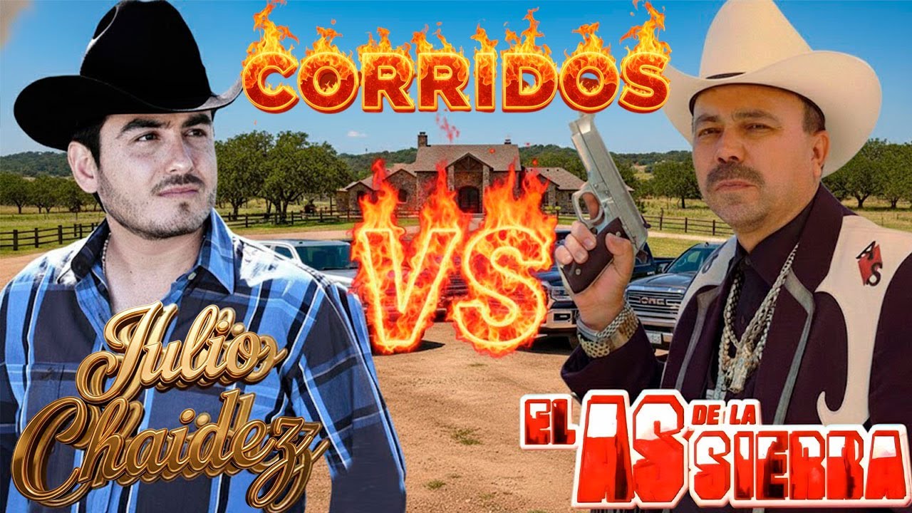 🔥 El As de la Sierra vs Julio Chaidez | ¡Choque de Corridos Pesados Sinaloenses!