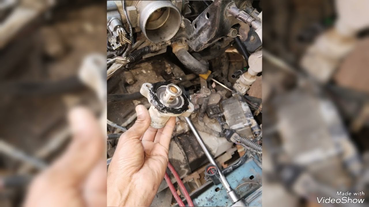 Windstar cambio de junta y termostato