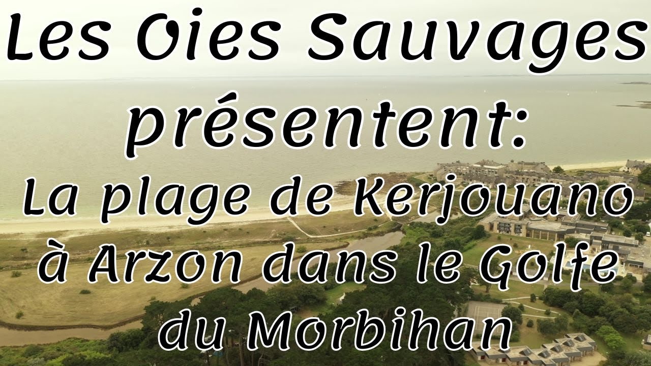Arzon, plage de Kerjouano dans le Golfe du Morbihan (56)