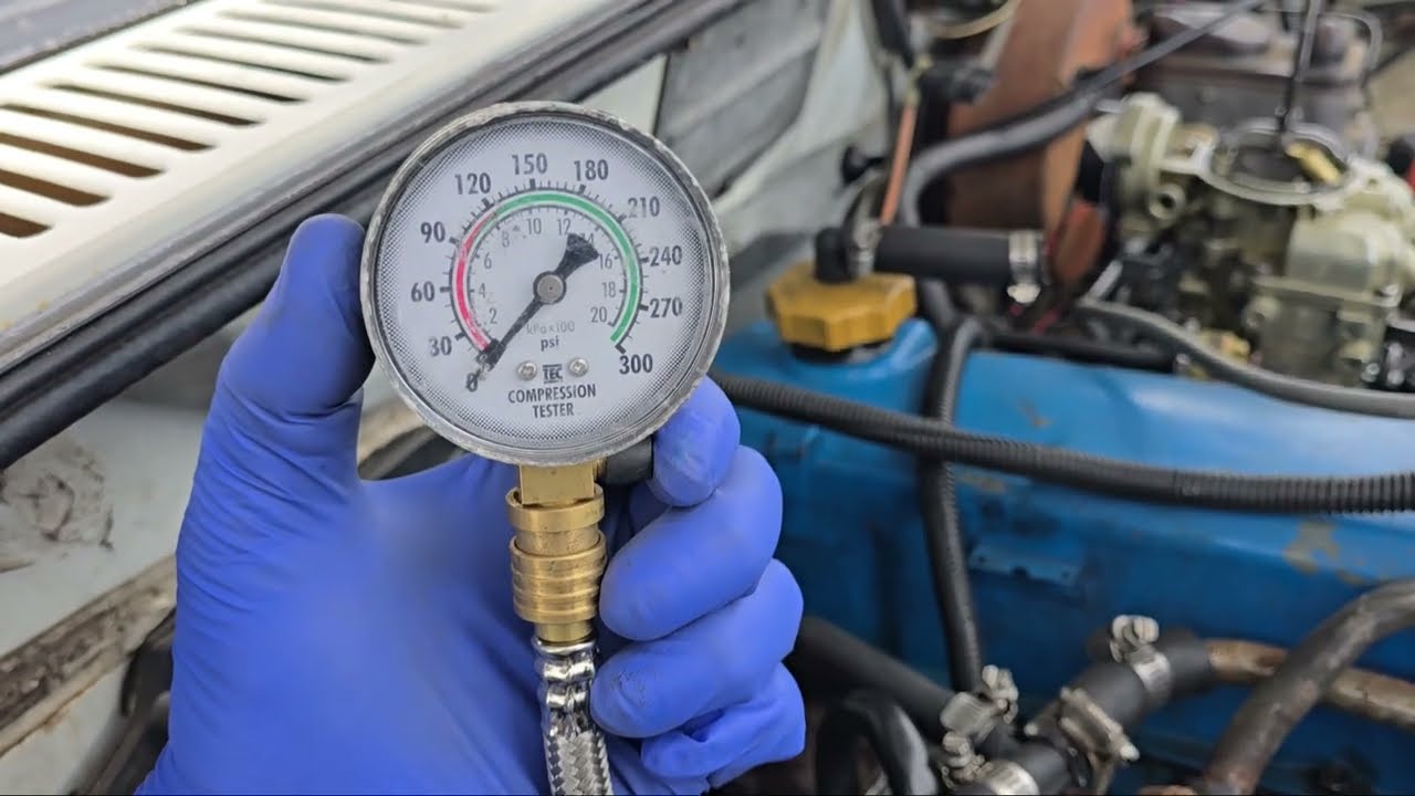 Como reaccionara el cliente con esta ‼️noticia‼️ (prueba de compresion de el motor ranger 83) 😱