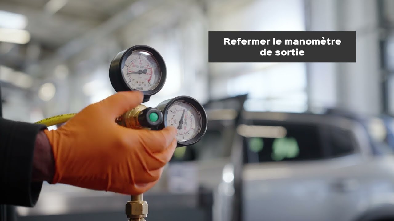 Kit de détection de fuite de climatisation à l’azote BARDAHL