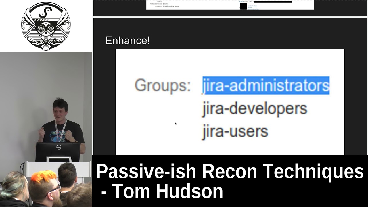 Passive-ish Recon Techniques by Tom Hudson