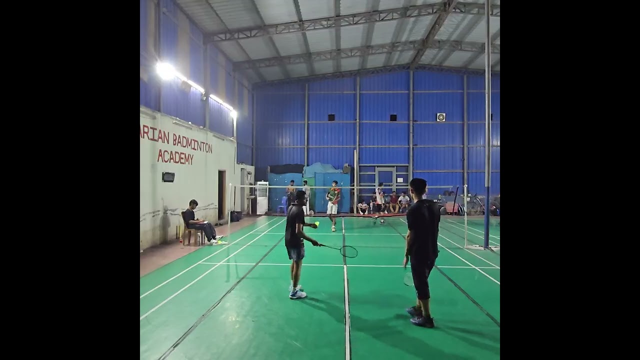 1st Round Clash 🔥 Arnob/Akash vs Emon/Aman | ARIAN Ramadan Badminton Tournament 2026