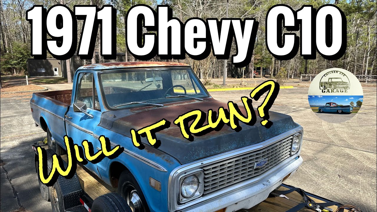 Будет ли Chevy C10 1971 года заводиться и ехать?