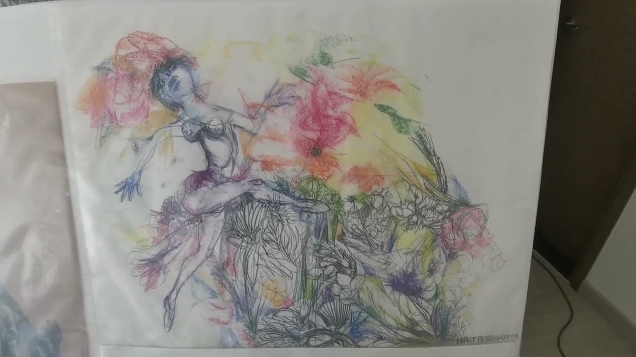 Walt peregoy mcm illustration modern art sketches artwork. Disney Legends Awards Winner.