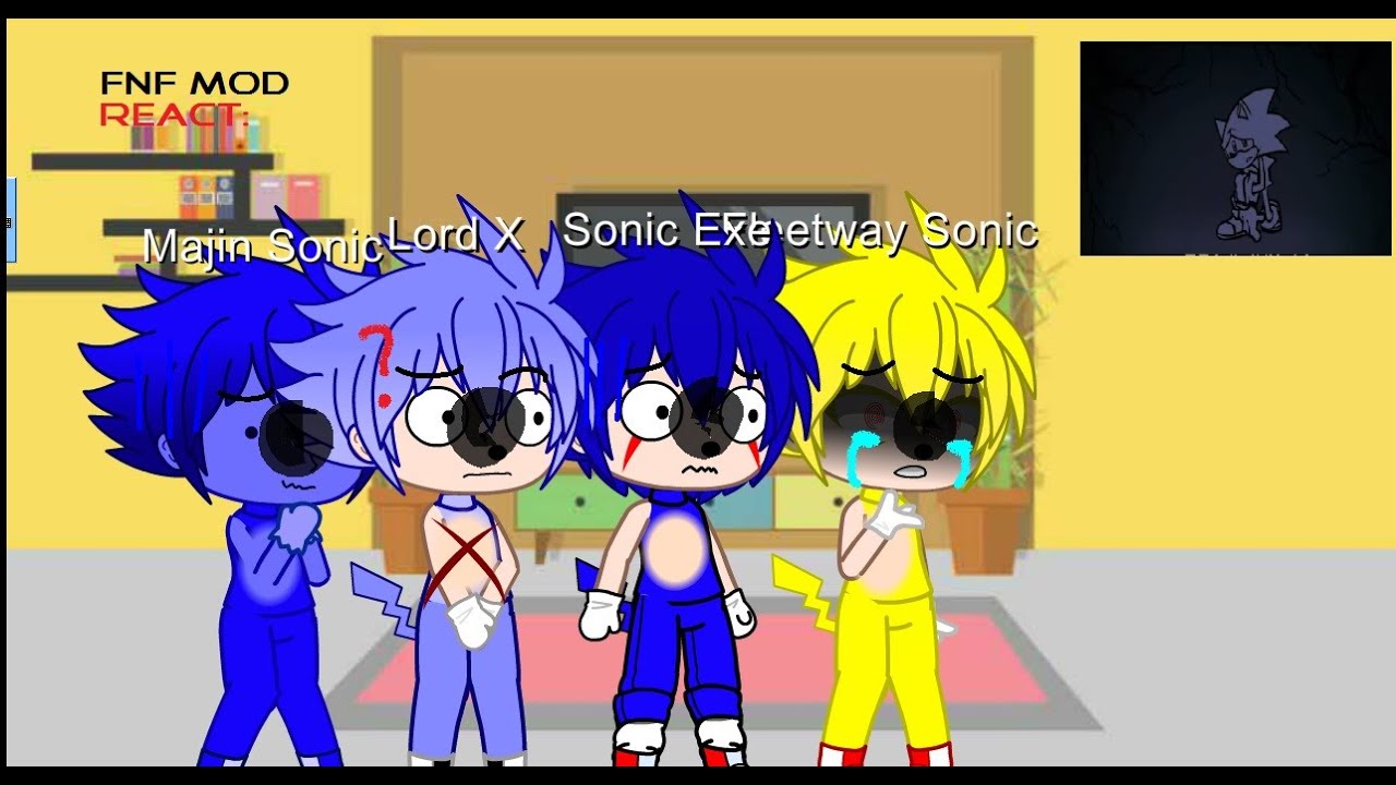 FNF Mod React: Lost My Mind - Sonic Vs. Xain (not mine)