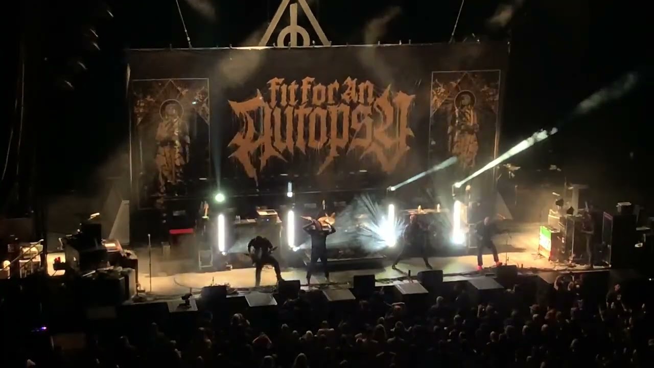 Fit for an Autopsy - Your Pain Is Mine @ Moda Arena Portland Oregon 10-11-22