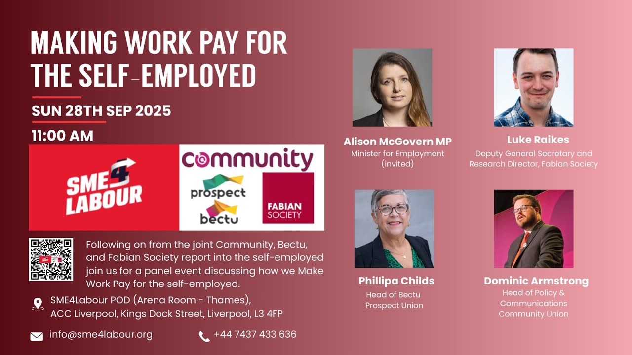 MAKING WORK PAY FOR THE SELF EMPLOYED