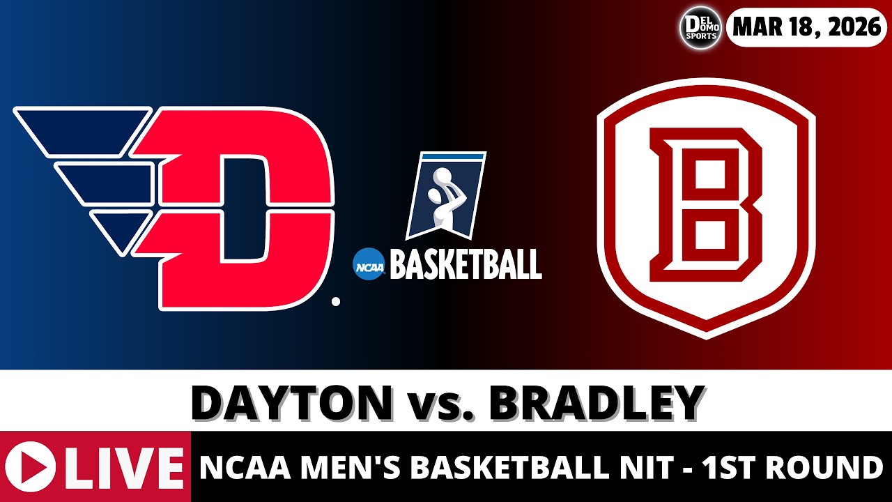 DAYTON VS BRADLEY 🏀 NCAAM Basketball Game Score Radio Play-by-Play