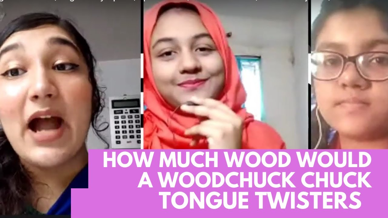 How much wood would a woodchuck chuck || Tongue Twisters || English Olympiad || Ishika Mahjabin