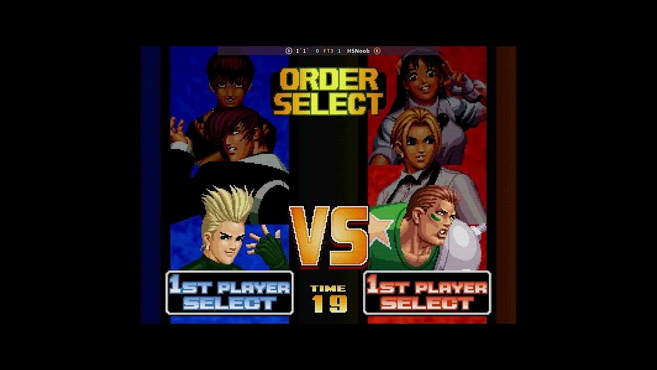 Gameplay pvp The King of Fighters 98 #ep1 #fightcade2 #kof98