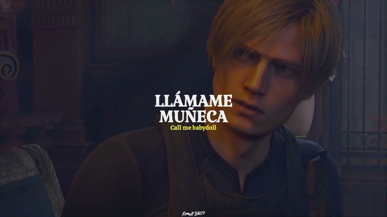 Babydoll - Ari Abdul (sub español/inglés) speed up • RE:4 Remake Leon S Kennedy