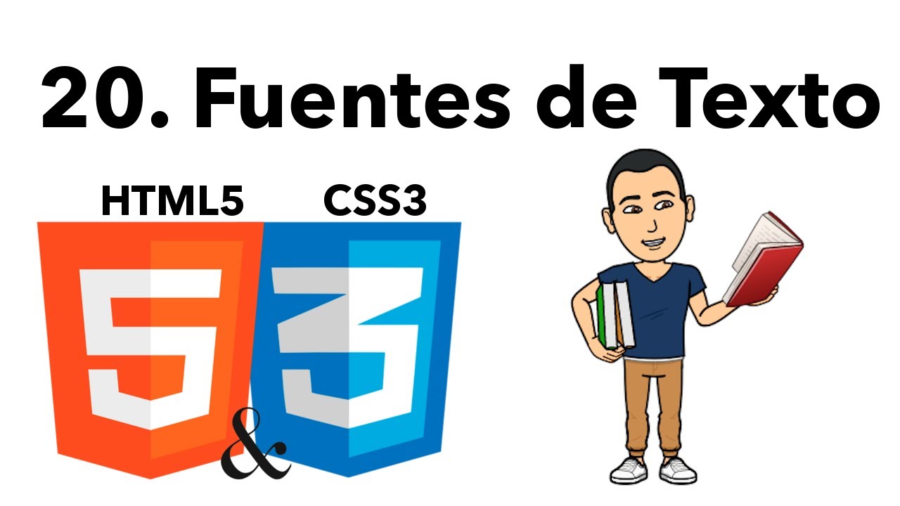 👨🏻‍💻 Curso Básico de HTML y CSS 20 -Fuentes de Texto con Google-
