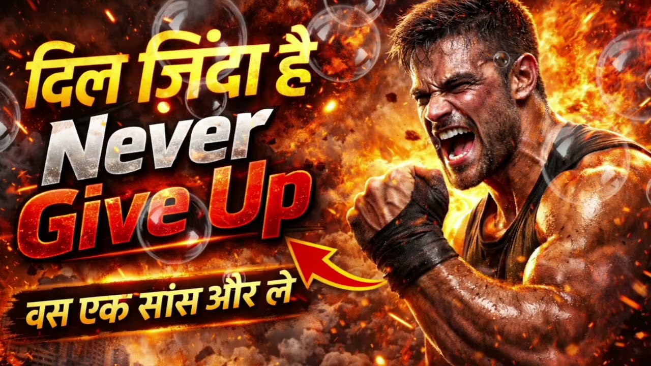 दिल जिंदा है | Never Give Up 🔥| Powerful motivational song | inner fire 🔥 