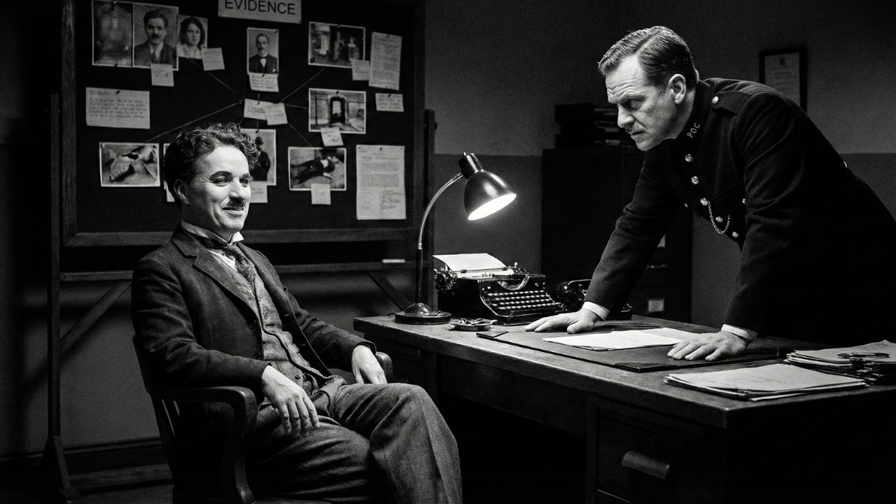 Charlie Chaplin Was At Police Station When OFFICER Said 'You're Under Arrest' — His Alibi