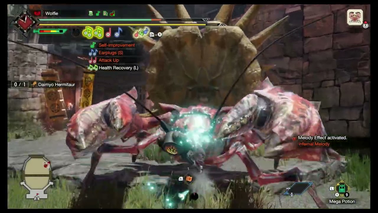 Monster Hunter Rise: Sunbreak - MR Arena Quest 1 Daimyo Hermitaur