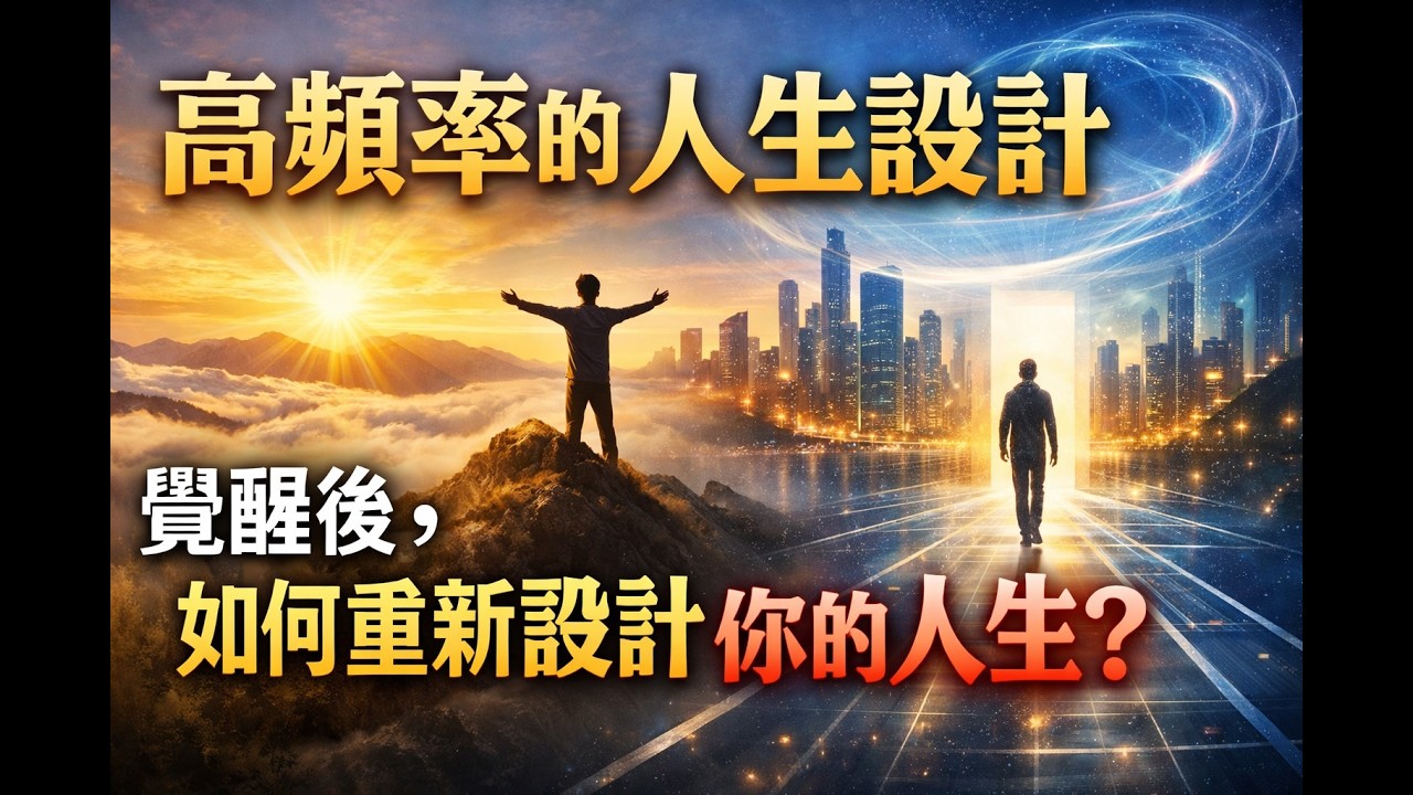 高頻率的人生設計｜覺醒後，如何重新設計你的人生？
