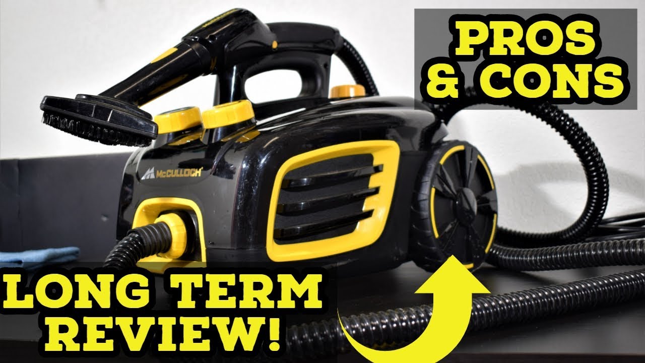 MCCULLOCH STEAM CLEANER: Long Term Review!