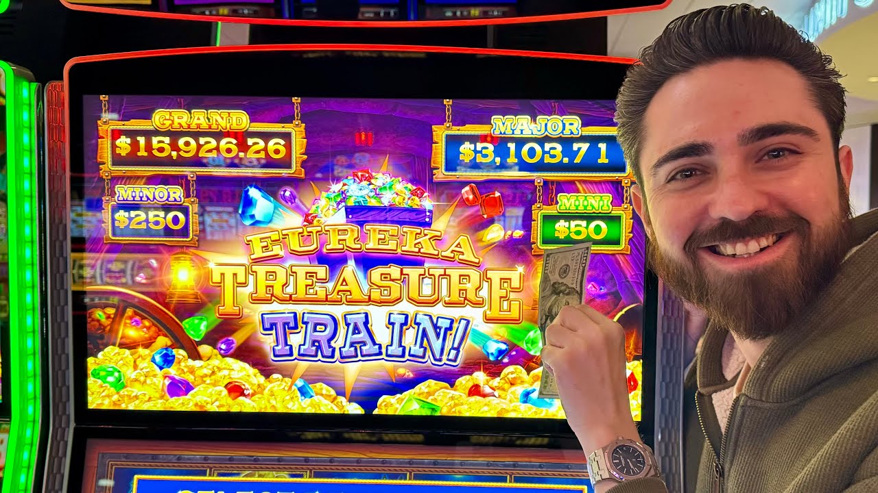 Let's Catch The TREASURE TRAIN at Agua Caliente!