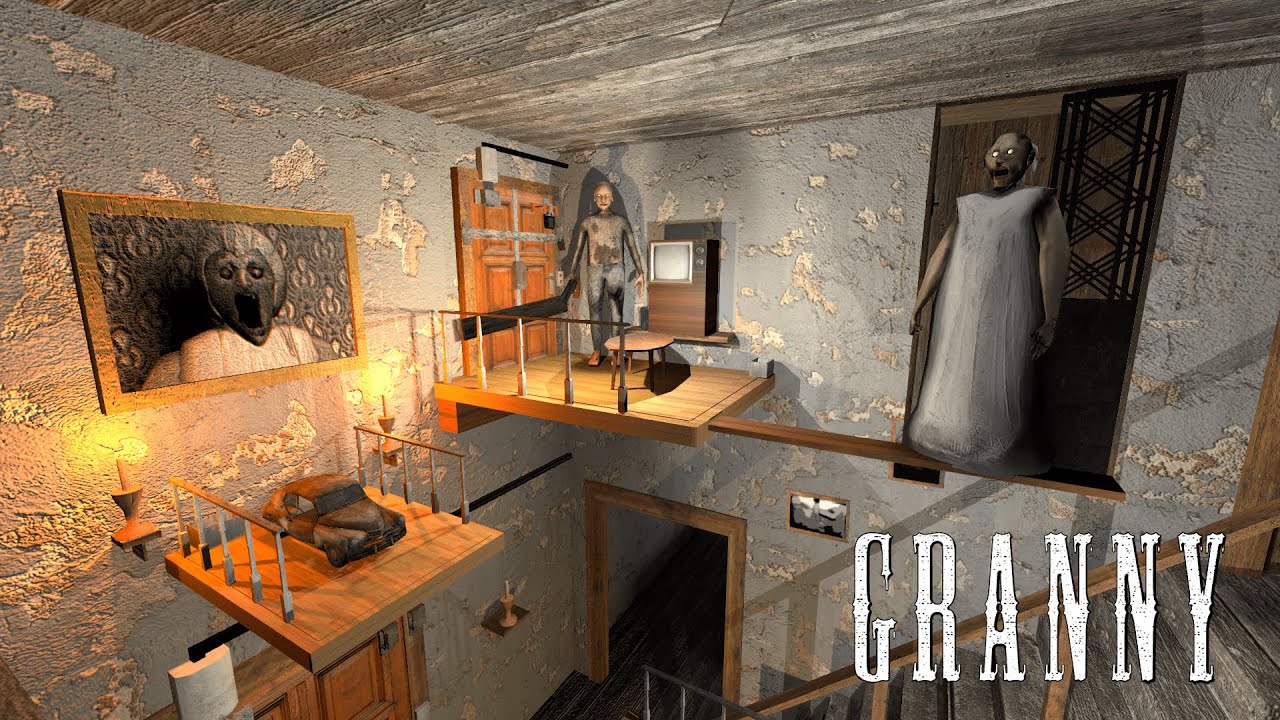 The NEW SPECIAL CAR PLATFORM Ultimate Custom Map In Granny Recaptured