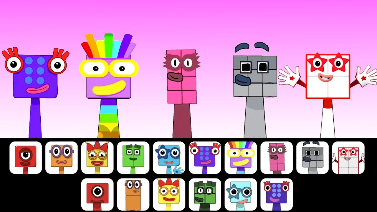 Incredibox Sprunki OC All Numberblocks: ( 1 2 3 4 5 6 7 8 9 10 ) | Phase 1 to Phase 2