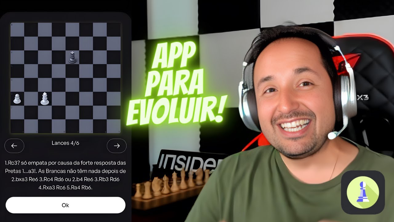 App Para Evoluir no Xadrez em Português?
