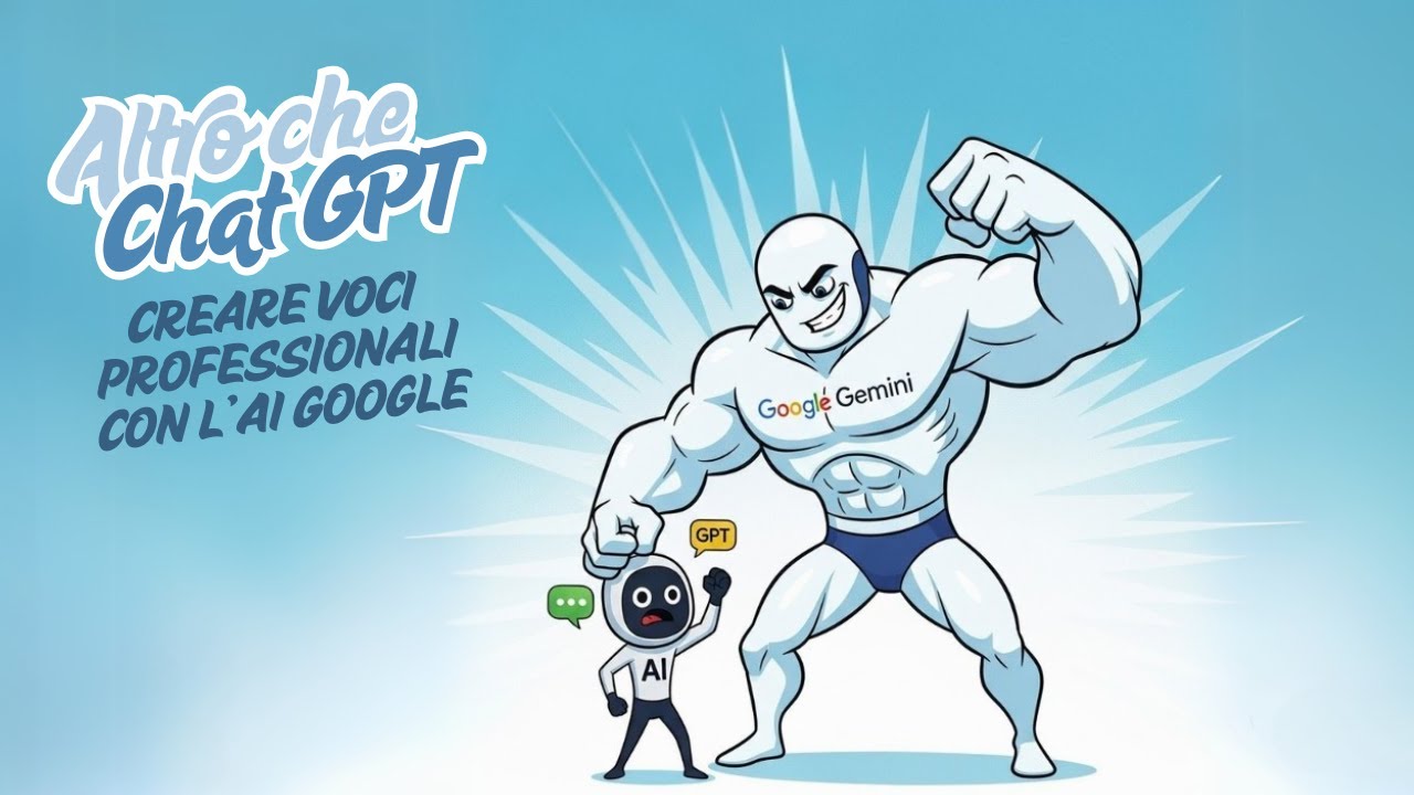 CREARE VOCI per Video GRATIS con AI Google GEMINI: Tutorial Text-to-Speech (Altro che Chat GPT!)
