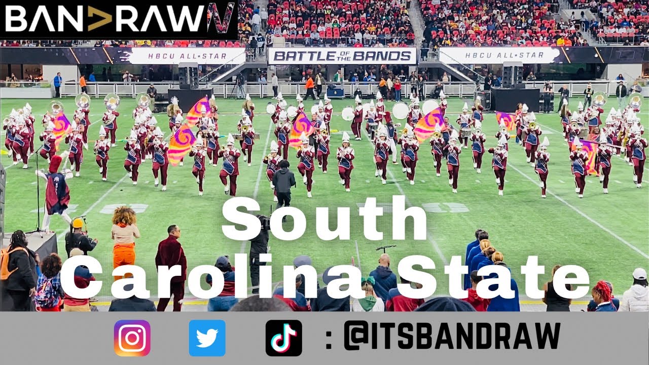 Band Raw || SCSU Marching 101 Field Show|| HBCU All Star BOTB