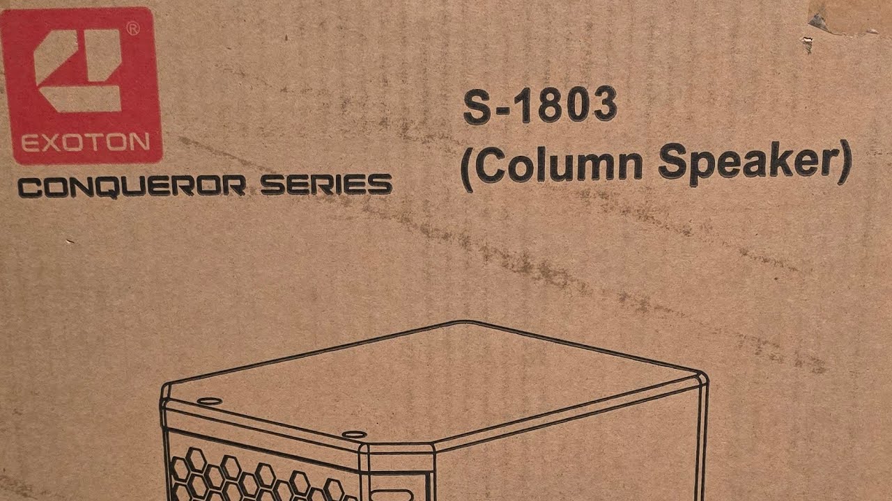 Exoton S-1803 unboxing video part 2