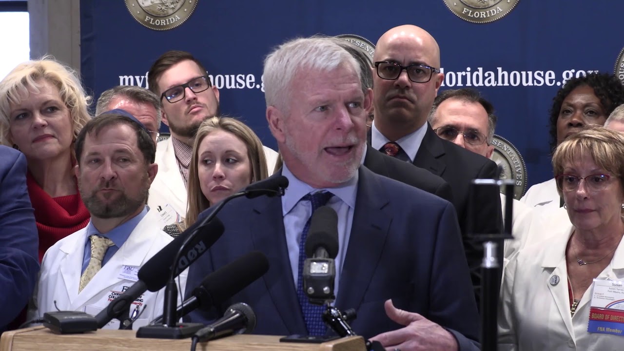 AIF President & CEO, Tom Feeney at HB 607 Press Conference