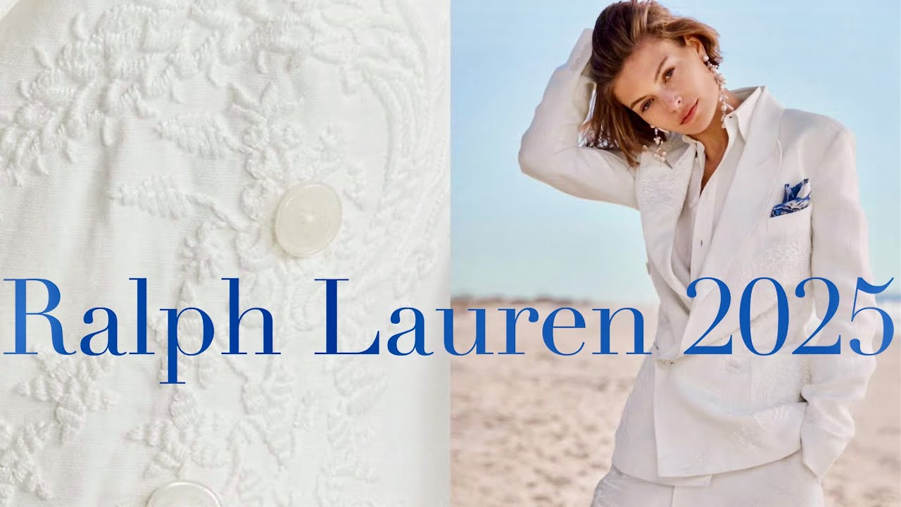 RALPH LAUREN NEW SPRING SUMMER 2025 COLLECTION for WOMEN: THE MOST STUNNING LOOKS