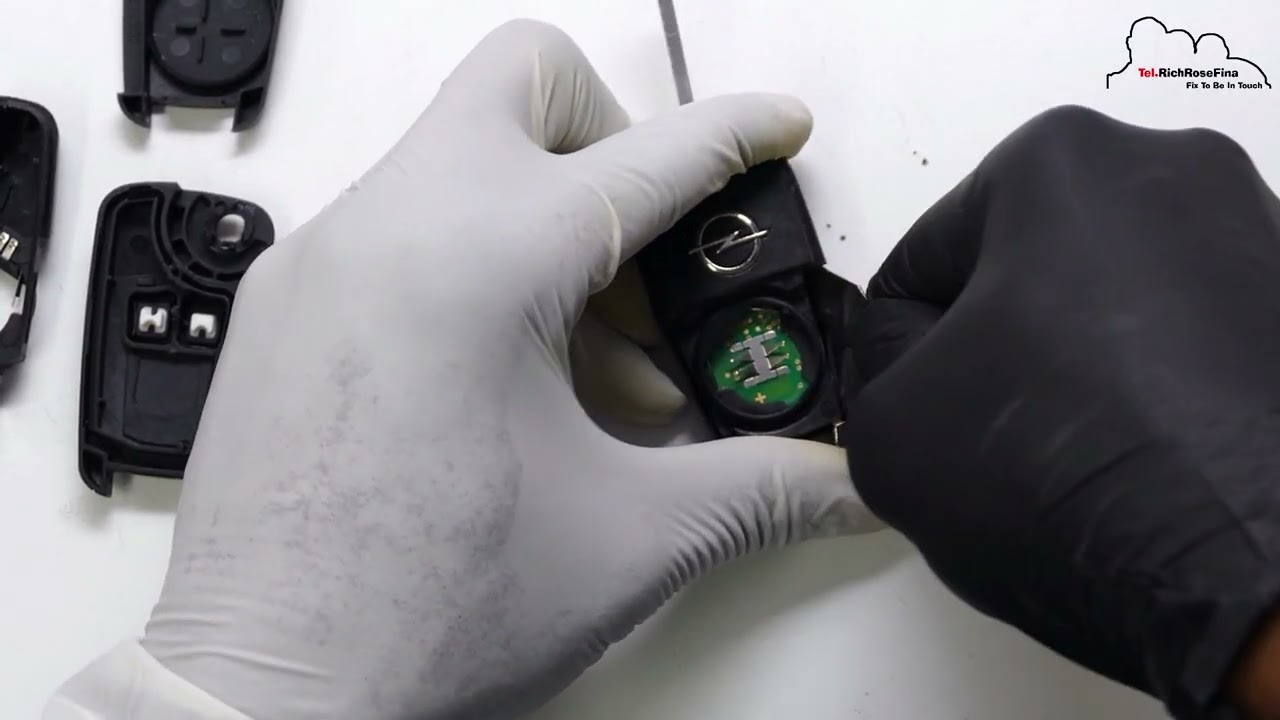 Opel Auto Schlüssel Gehäuse Wechseln | Akku Austausch | Car Key Case Battery Replacement in Celle
