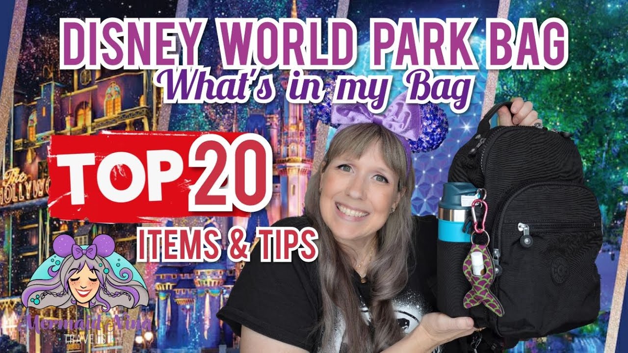 What's in my Disney World Park Bag