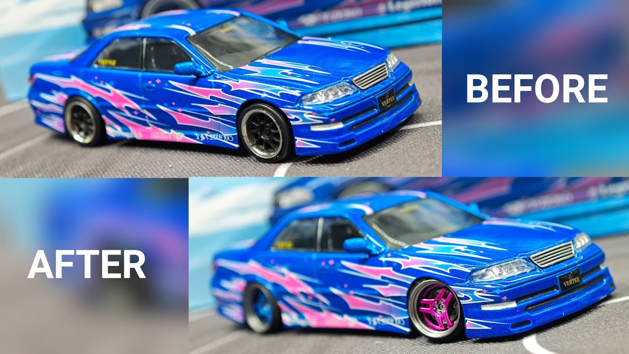HOW TO do a Tarmac Works Global64 Wheels Swap with 3D Resin Wheels | TUTORIAL