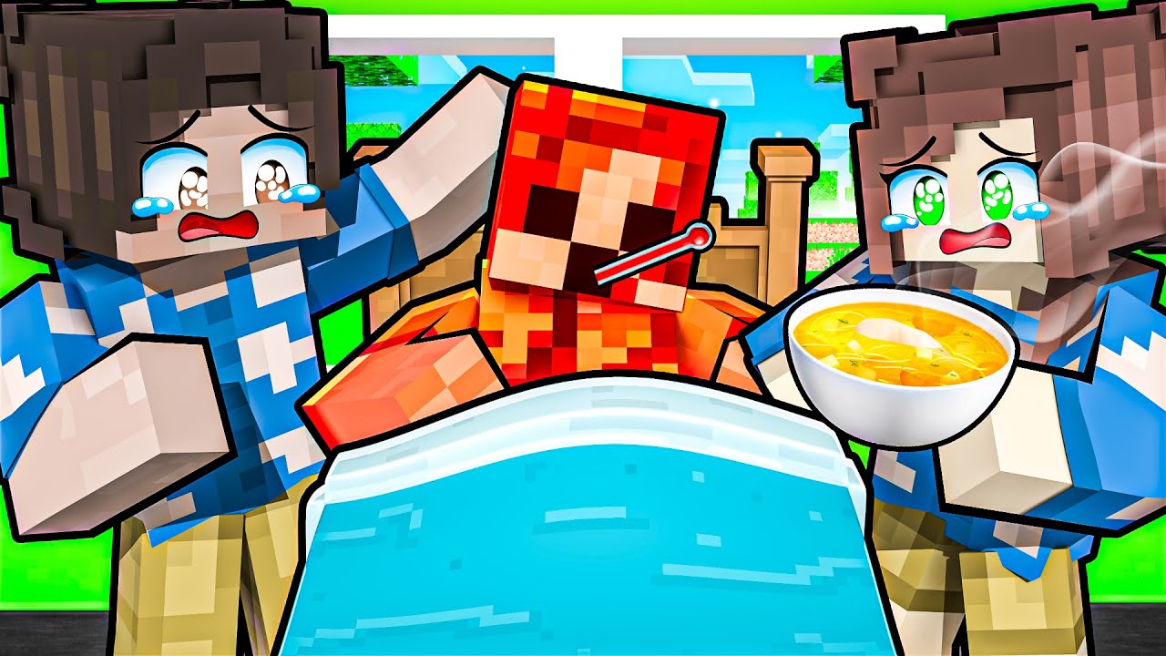 MİNECRAFT BOBBY1545'İN HASTA OLMA HİKAYESİ 🤒 (1 saat)