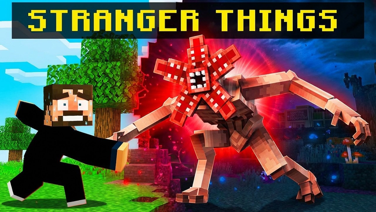 STRANGER THINGS in Minecraft